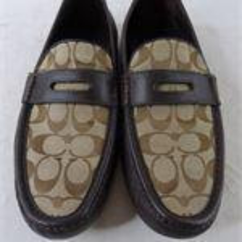 New, Coach Brown Neal Driving Loafers sz.13 (Firm) priced to sell